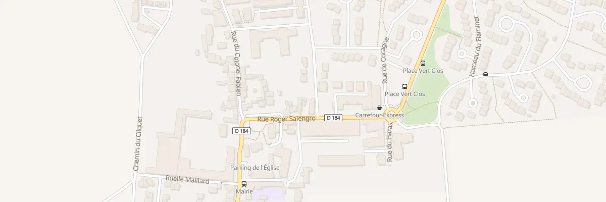 Plan du 11 Rue Roger Salengro à Marly-la-Ville