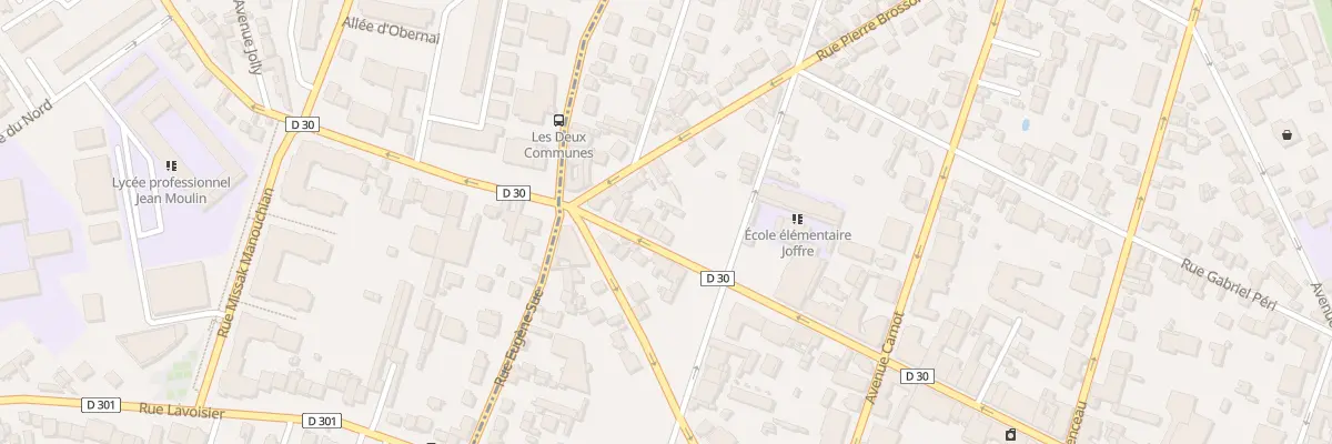 Plan du 5B Av du Maréchal Foch à Neuilly-Plaisance