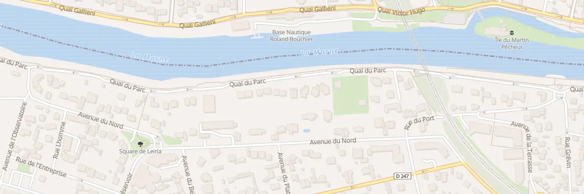 Plan du 60 Quai du Parc à Saint-Maur-des-Fossés