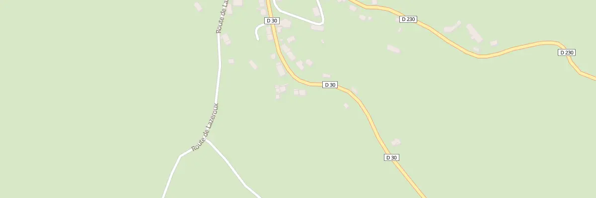 Plan du 26 Rte de Trizac au Monteil