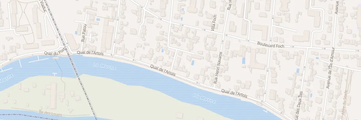 Plan du 45 Av des Fleurs au Perreux-sur-Marne
