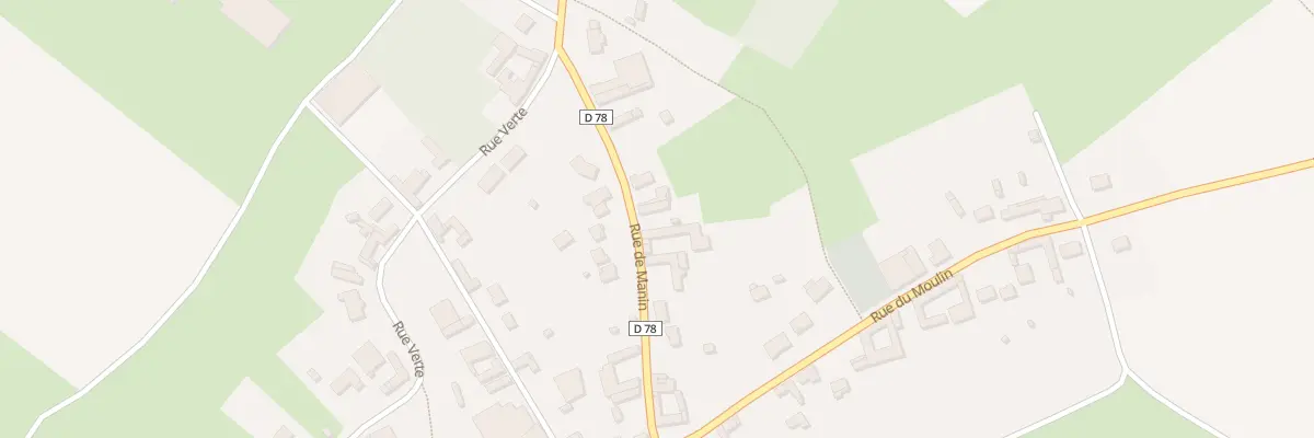 Plan du 154 Rue de Manin à Beaufort-Blavincourt