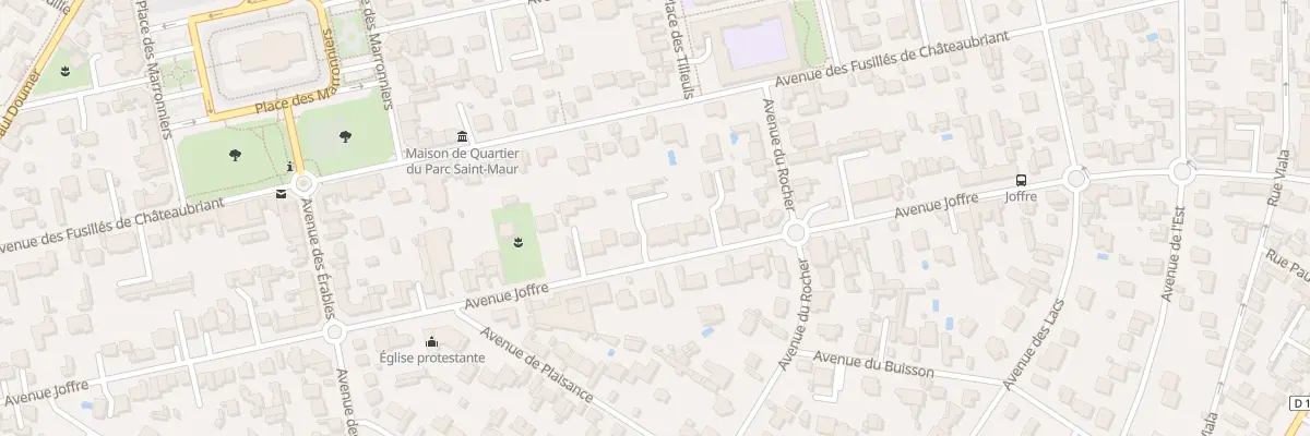 Plan du 51 Av Joffre à Saint-Maur-des-Fossés