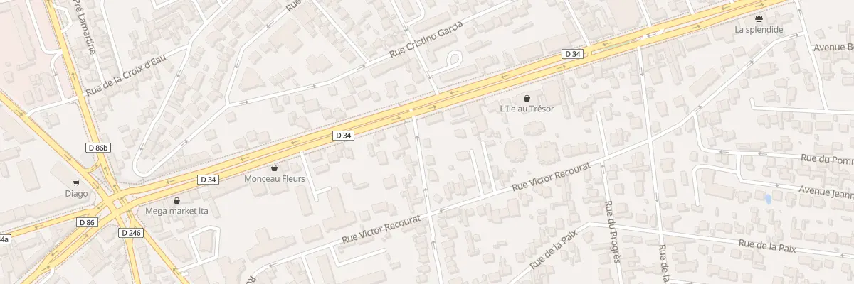 Plan du 94 Rue d’Avron au Perreux-sur-Marne