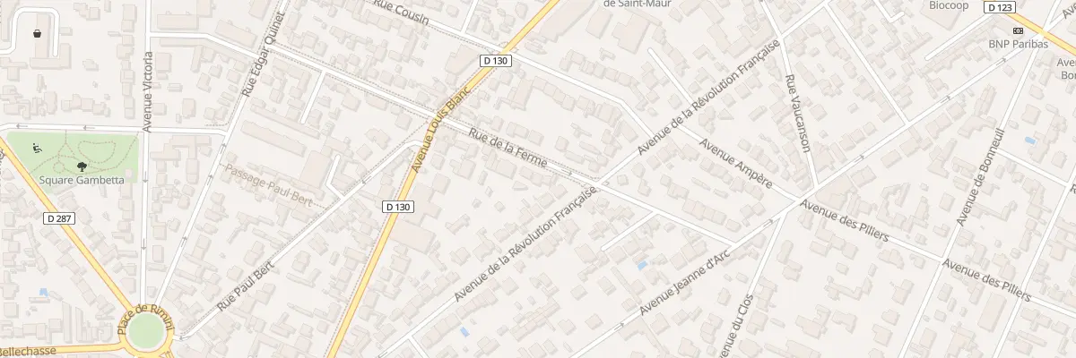 Plan du 38 Rue de la Ferme à Saint-Maur-des-Fossés