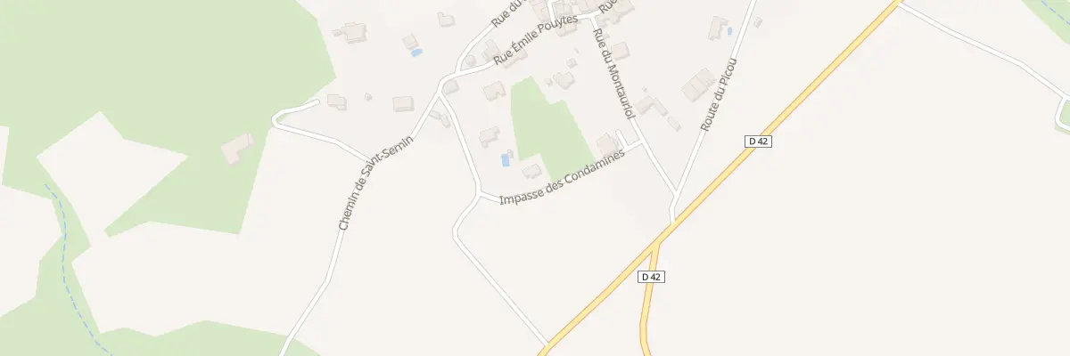 Plan du 5000 Imp des Condamines à Arquettes-en-Val