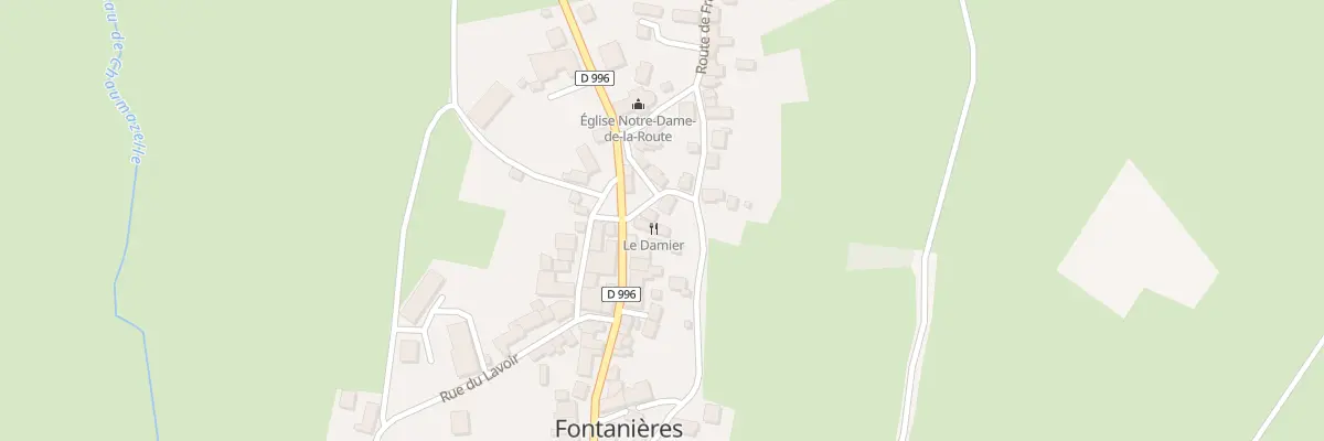 Plan du 2 La Font Saint Blaise à Fontanières