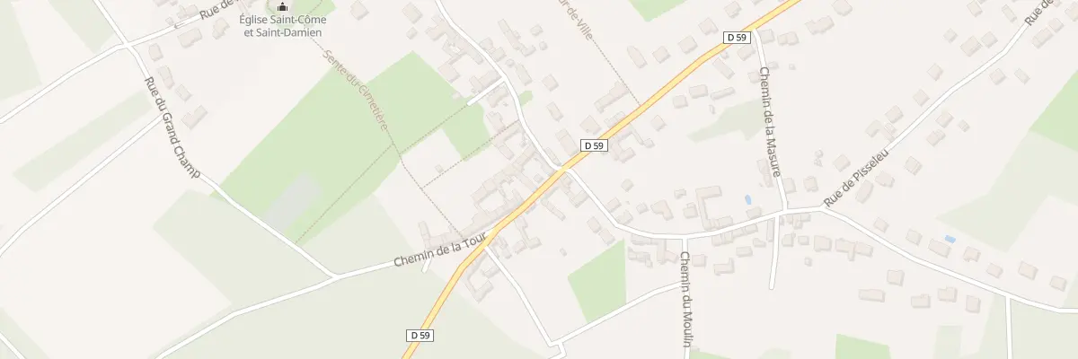 Plan du 4 Rue de Léguillon à Rosoy