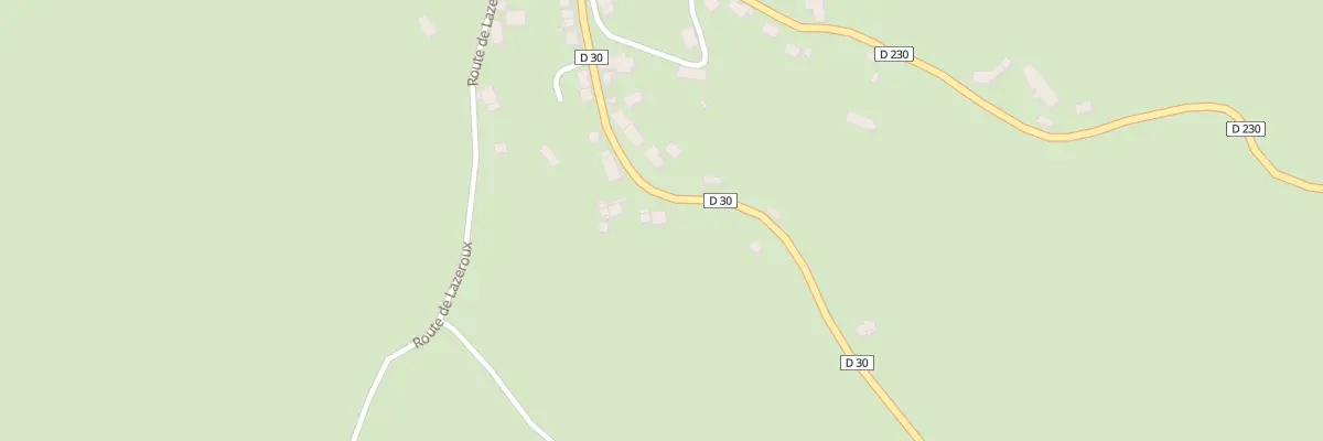 Plan du 28 Rte de Trizac au Monteil