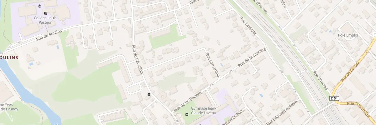 Plan du 10 Rue Lamartine à Brunoy