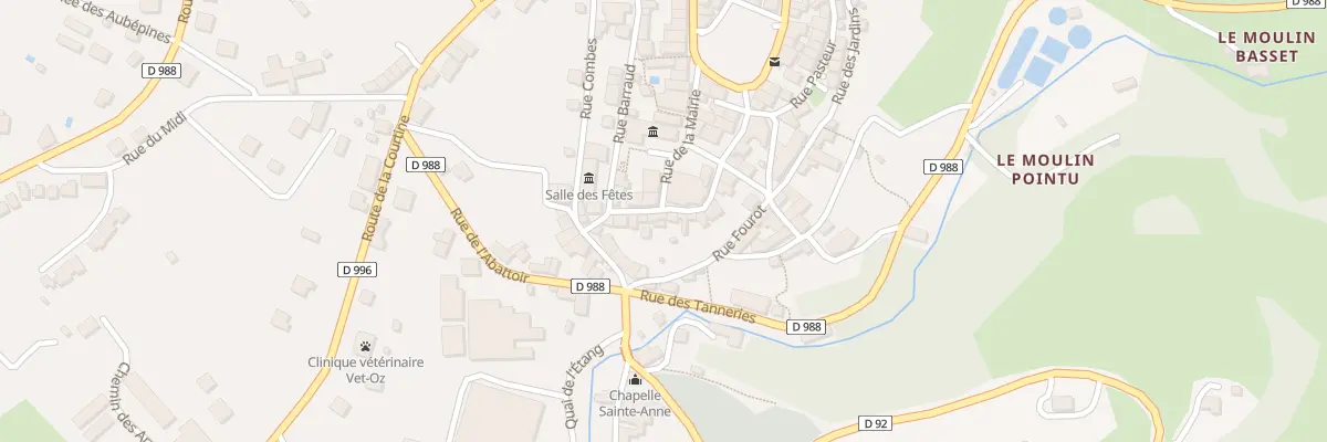 Plan du 10 Rue de l’Eglise à Auzances