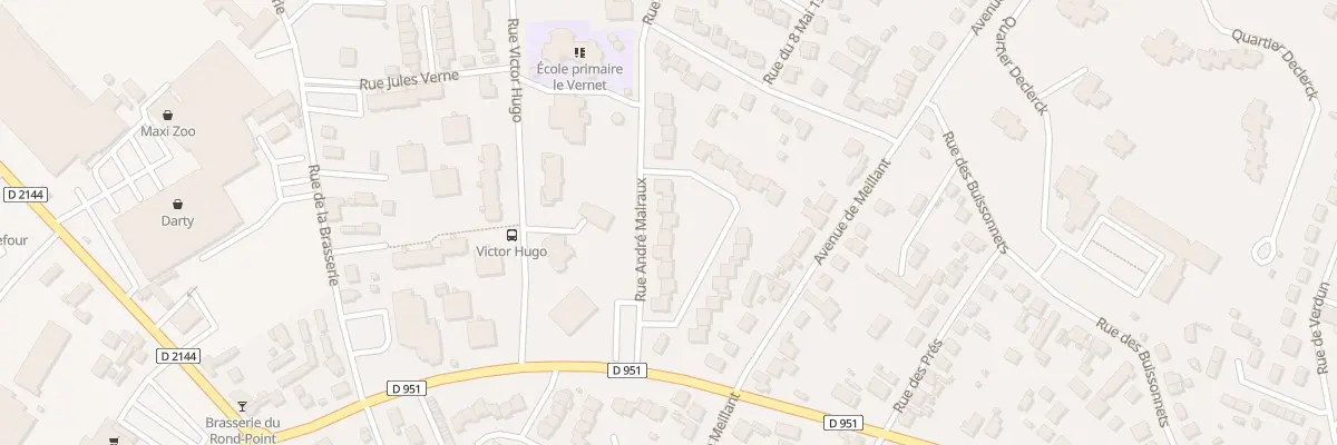 Plan du 12 Rue André Malraux à Saint-Amand-Montrond