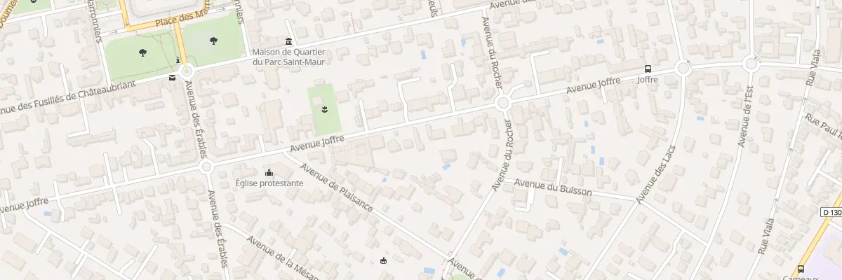 Plan du 54 Av Joffre à Saint-Maur-des-Fossés