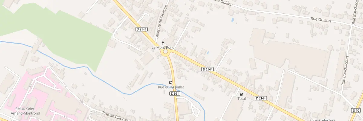 Plan du 77 Rue de Juranville à Saint-Amand-Montrond