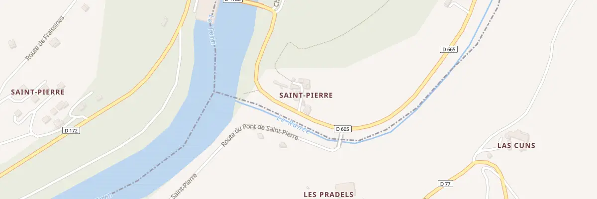 Plan du 5046 Saint Pierre à La Bastide-Solages