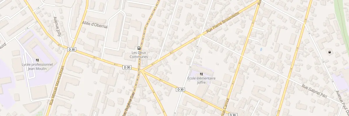 Plan du 10 Rue Pierre Brossolette à Neuilly-Plaisance