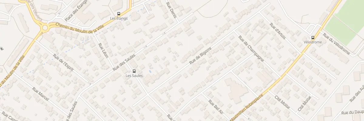 Plan du 21B Rue de Bigorre à Aulnay-sous-Bois
