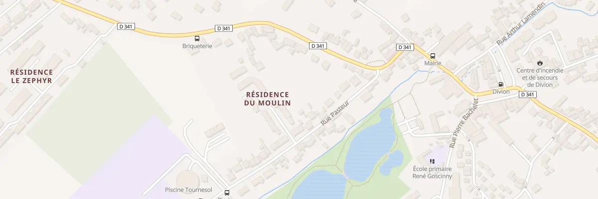 Plan du 52 Rue Pasteur à Divion