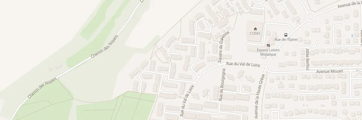 Plan du 56 Rue de l’Ile de France à Fosses