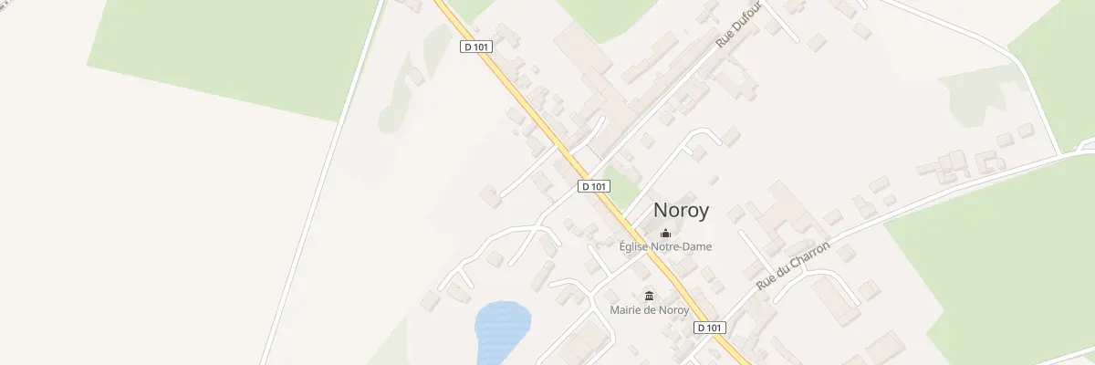 Plan du 206 Rue St Jean des Pleurs à Noroy