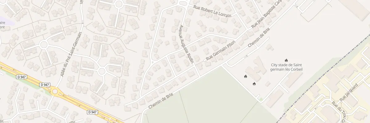 Plan du 32 Av Auguste Rodin à Saint-Germain-lès-Corbeil