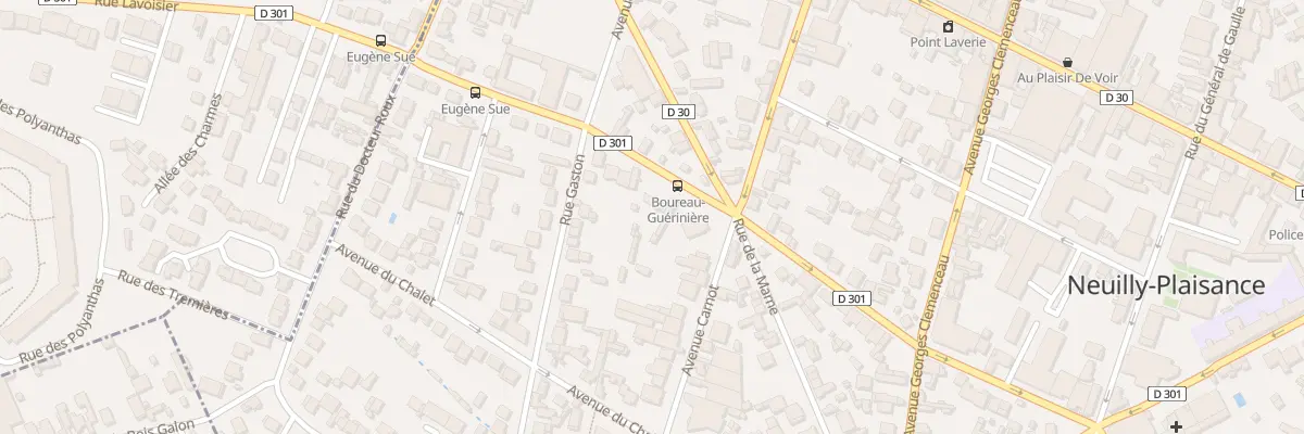 Plan du 30B Rue Poulet Langlet à Neuilly-Plaisance