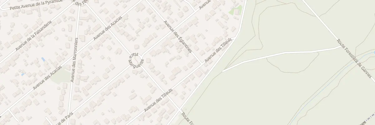 Plan du 20 Av des Tilleuls à Brunoy