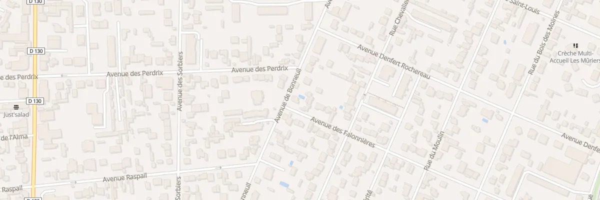 Plan du 87 Av de Bonneuil à Saint-Maur-des-Fossés