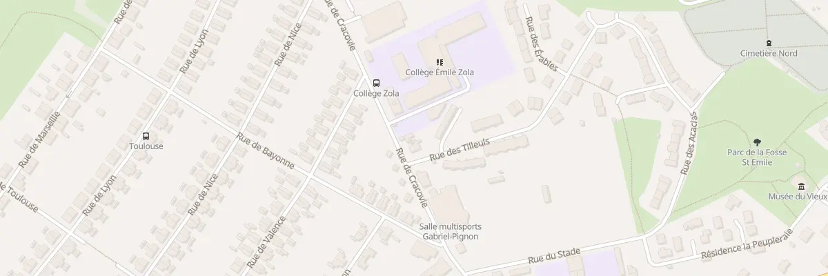 Plan du 12 Rue de Cracovie à Marles-les-Mines