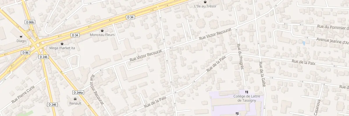 Plan du 82 Rue d’Avron au Perreux-sur-Marne