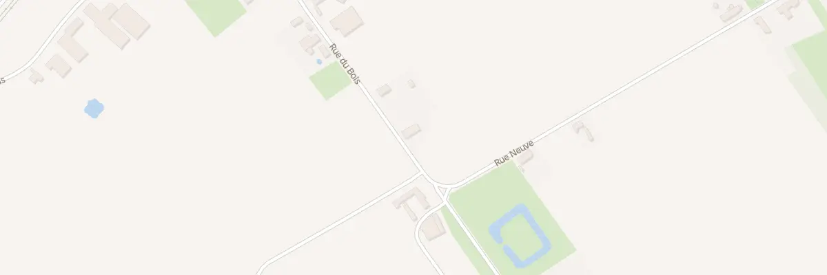 Plan du 1895 Rue du Bois à Steenbecque