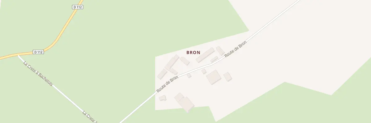 Plan du 26 Rte de Bron à Chazemais