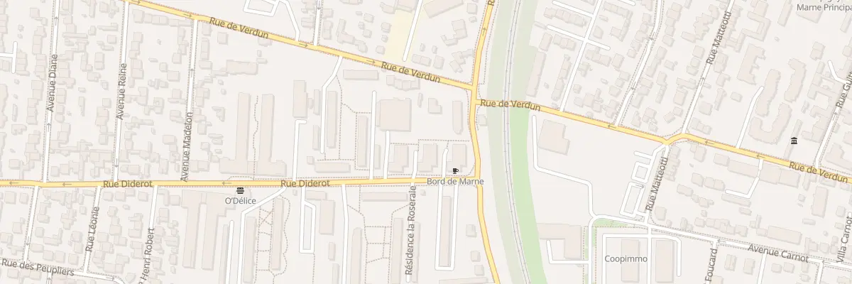 Plan du 181 Rue Diderot à Champigny-sur-Marne