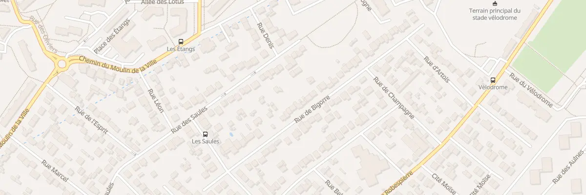 Plan du 29 Rue de Bigorre à Aulnay-sous-Bois