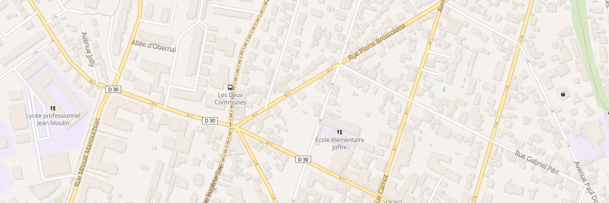 Plan du 10B Rue Pierre Brossolette à Neuilly-Plaisance