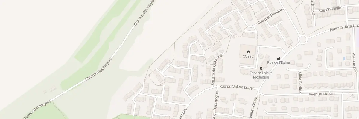 Plan du 22 Rue de l’Ile de France à Fosses