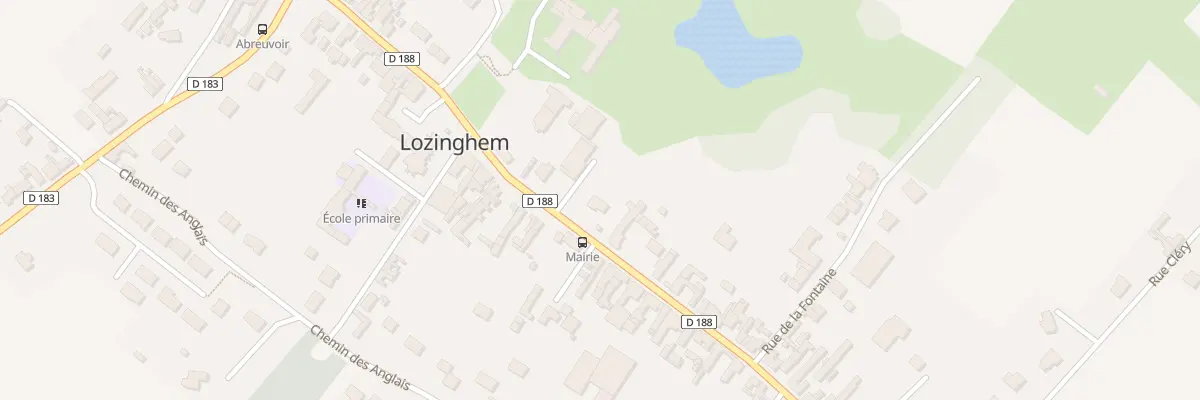 Plan du 30 Rue Joseph Carlier à Lozinghem