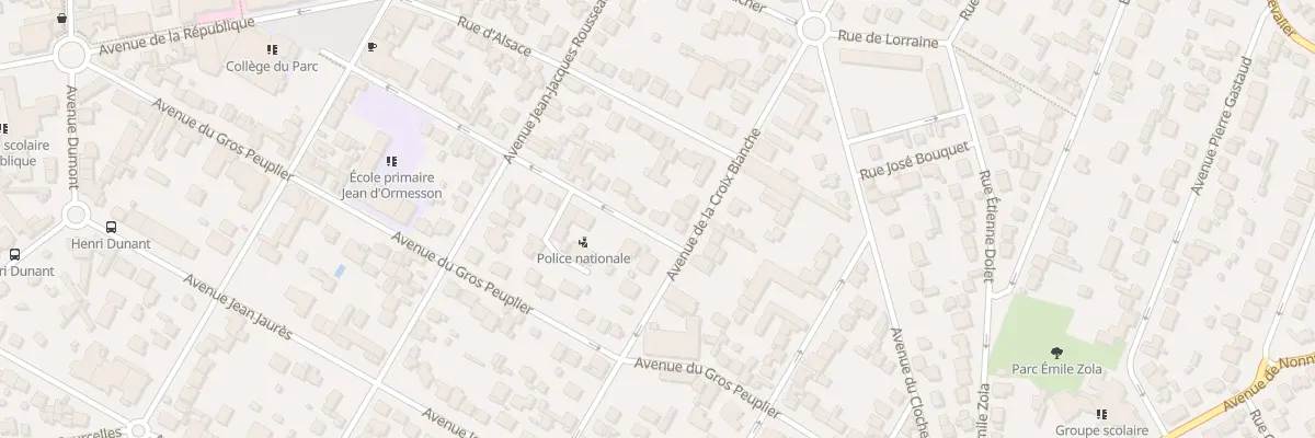 Plan du 31 Av Louis Barrault à Aulnay-sous-Bois