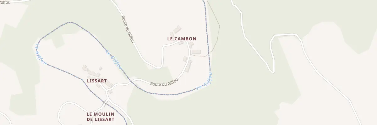 Plan du 5209 Le Cambon à La Selve