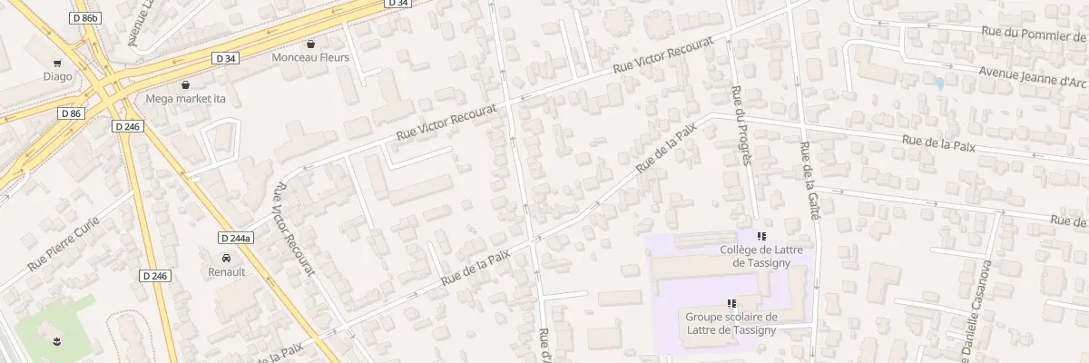 Plan du 72 Rue d’Avron au Perreux-sur-Marne