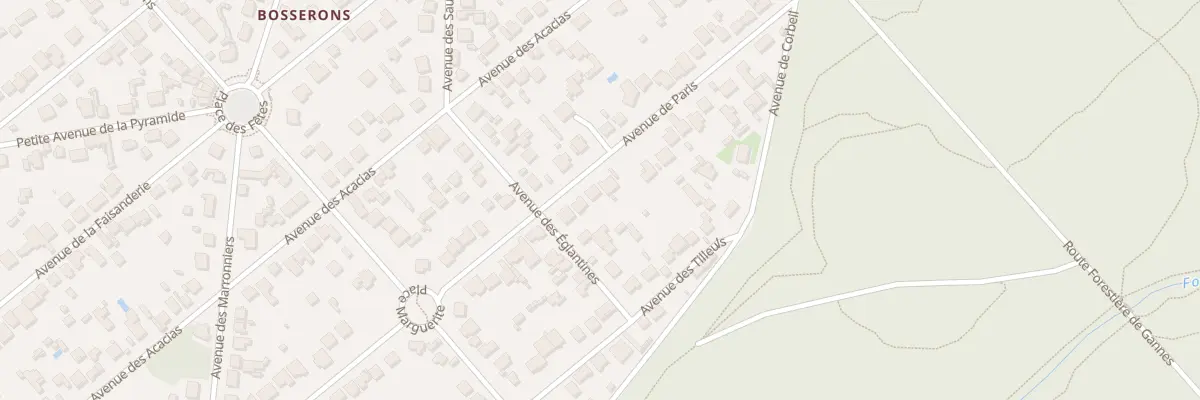 Plan du 27 Av de Paris à Brunoy