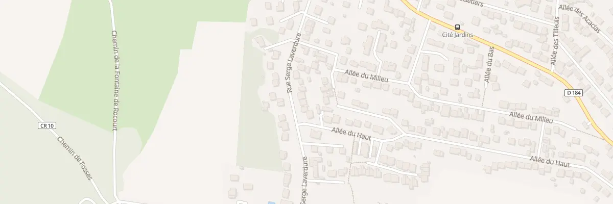 Plan du 30 Rue Serge Laverdure à Marly-la-Ville