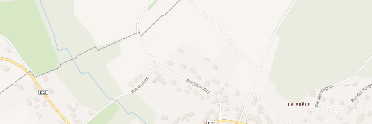 Plan du 18 Rue Jules Uhry à Angicourt