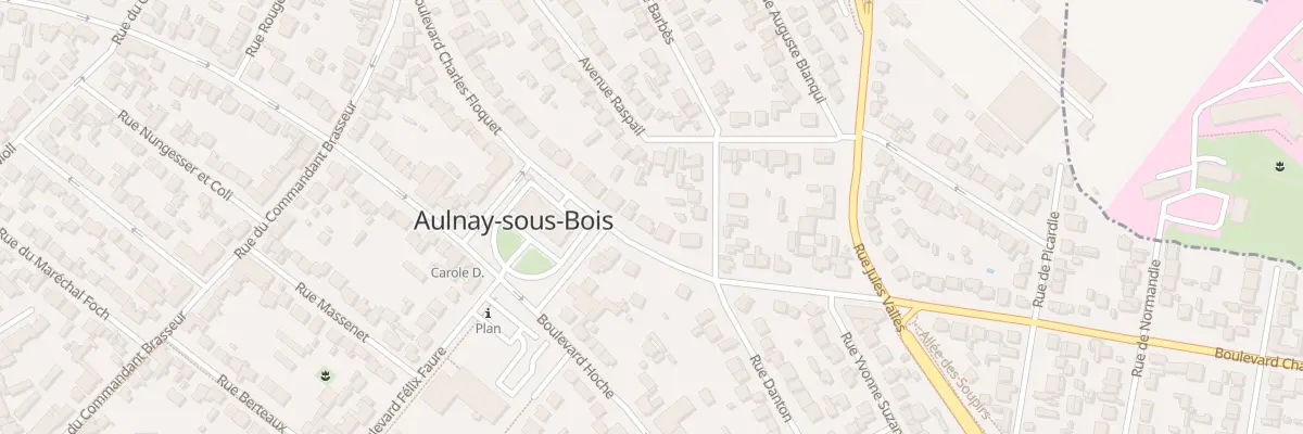 Plan du 47 Bd Charles Floquet à Aulnay-sous-Bois