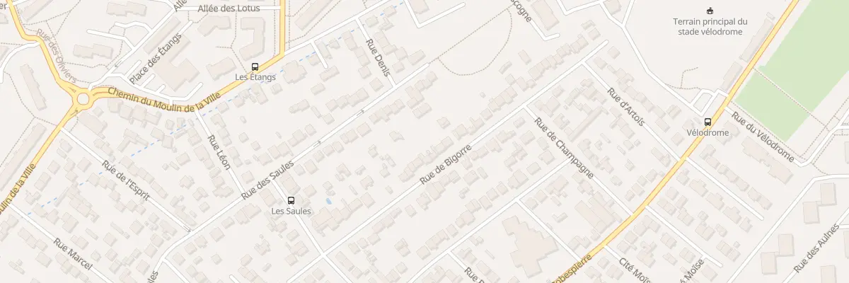 Plan du 31 Rue de Bigorre à Aulnay-sous-Bois