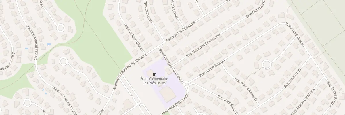 Plan du 1 Rue Georges Courteline à Saint-Germain-lès-Corbeil