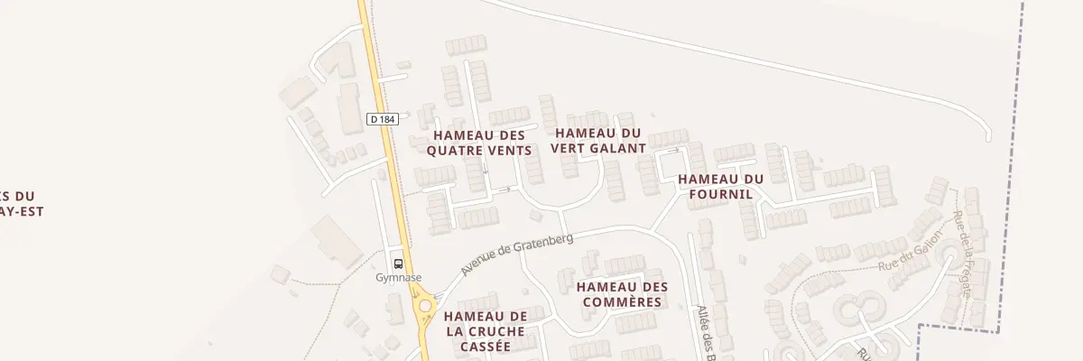Plan du 2 Hameau des Quatre Vents à Puiseux-en-France