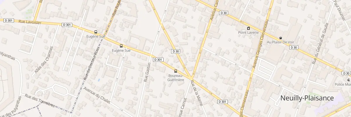 Plan du 22T Rue de la Marne à Neuilly-Plaisance