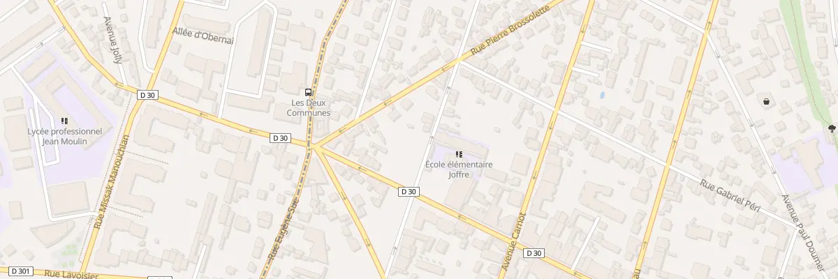 Plan du 7 Av du Maréchal Foch à Neuilly-Plaisance