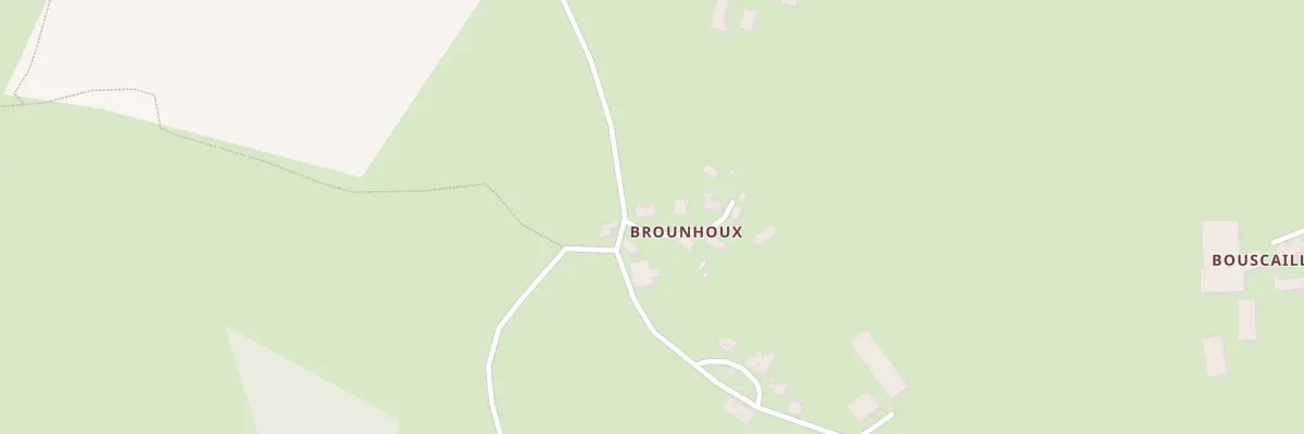 Plan du 3 Brounhoux à Ladinhac